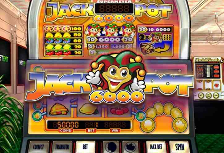 Бесплатный игровой автомат Jackpot 6000