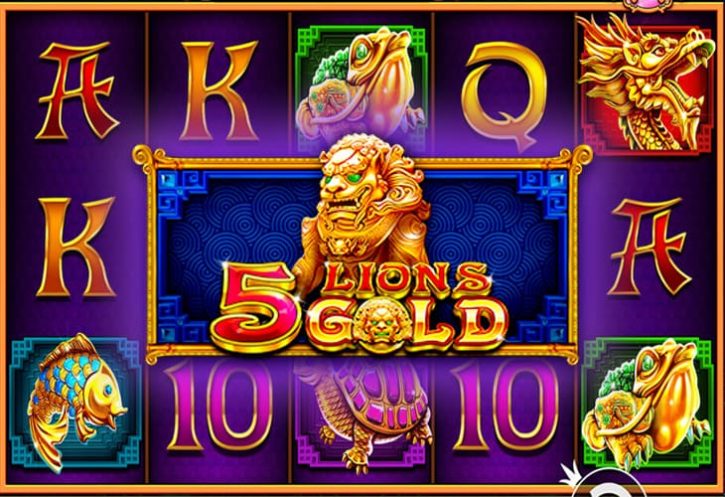 Бесплатный игровой автомат 5 Lions Gold