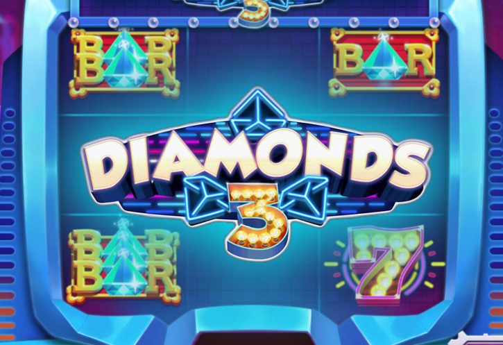 Бесплатный игровой автомат 3 Diamonds